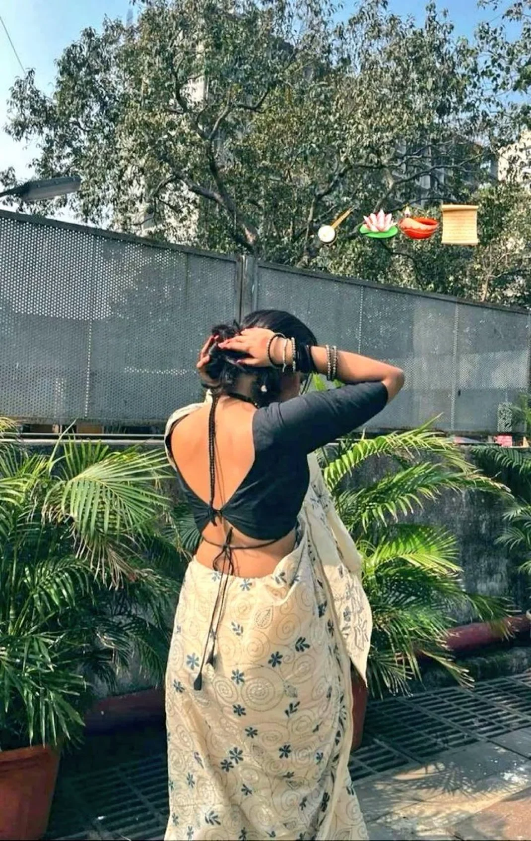 White Saree